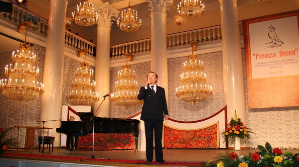 Nikolai Massenkoff, Theatre of Columns, Moscow, 2007, First International Festival of Russian Song
