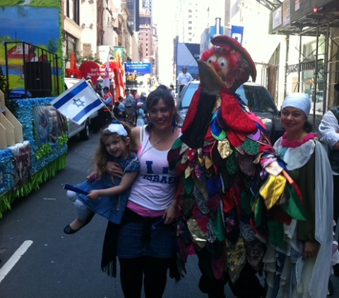 NYC Mazal Tov Jewish dancers Celebrate Israel Parade New York City Sunday June 1st 2014