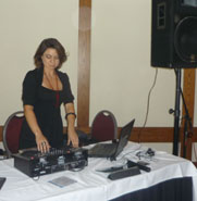 DJ Natasha Koroleva. Bat Mitzvah, Nov 27 2011, Charthouse Restaurant, Weehawken, New Jersey, USA