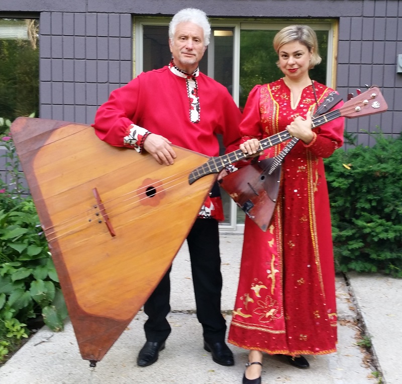 Holland, MI, Russian Balalaika music, song and dance trio in Michigan