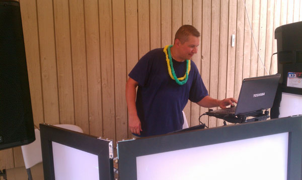 Russian pool party in Trumbull, Connecticut