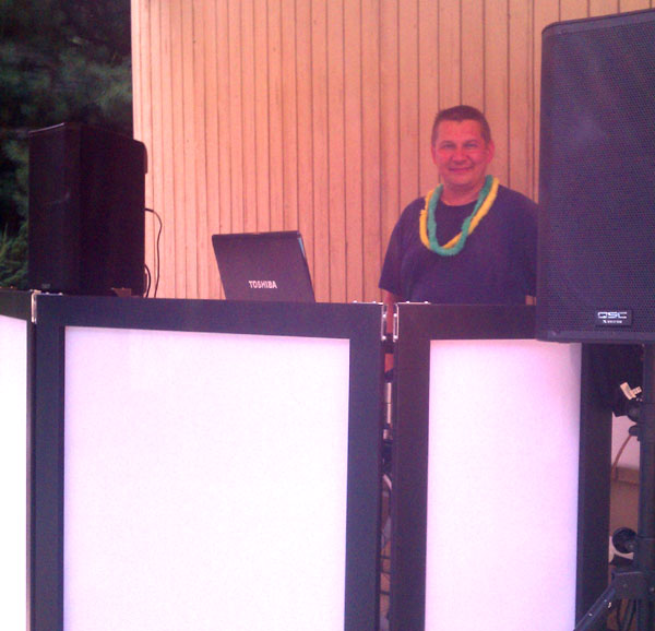 Russian pool party in Trumbull, Connecticut