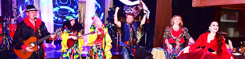 Цыганское шоу в Нью-Йорке, Gypsy Band and Dancers NYC, New York City Gypsy Band, musicians, singers, dancers, "Ай Нэнэ" Цыганский хор Ляли Пшеничной из Бруклина