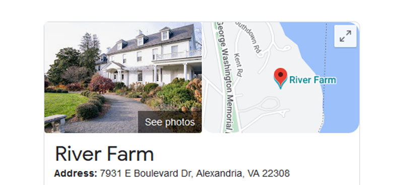 River Farm 7931 E Boulevard Dr Alexandria Virginia  22308