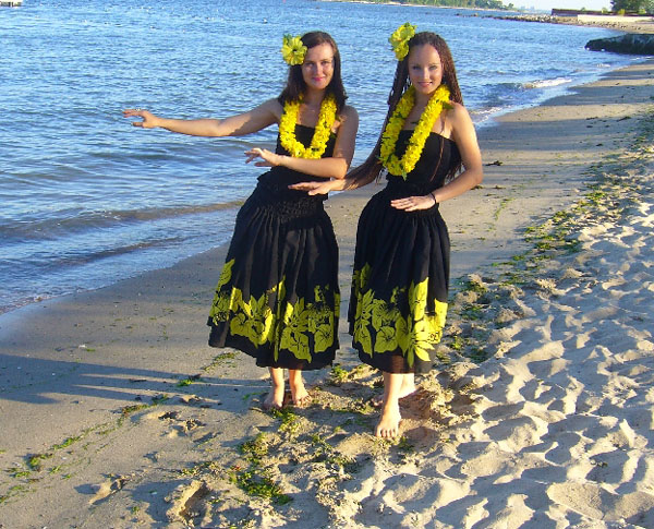 Тахуна Таити Polynesian dancers CT