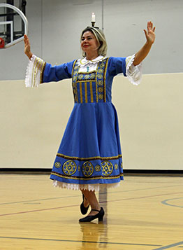 Elina Karokhina, Jewish Wedding Dance, Sixth Grade Academy, Lovington, New Mexico, photo by Jaycie Chesser