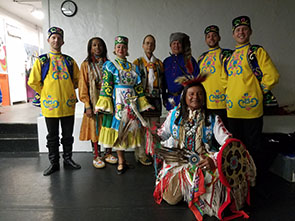 Tatar dancers, Thunderbird American Indian Dance Company, Brooklyn, New York, Brooklyn Music School, Elina, Sergey, Konstantin and Vladimir, belly dancer Yuliya Shtark