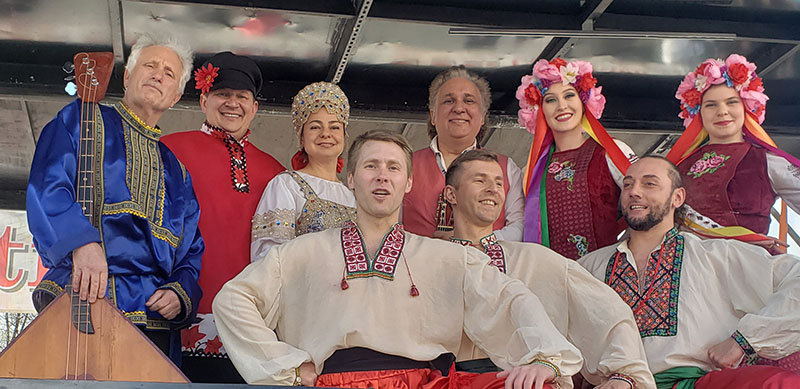 Ensemble Barynya, Steinway Street Fair International Cultural Festival, Astoria, Queens, Vladimir Nikitin, Konstantin Tulinov, Serhiy Tsyganok, Dinara Subaeva, Alisa Egorova, Elina Karokhina, Leonid Bruk, Mikhail Smirnov, Gypsy Boulevard Vasily Romani