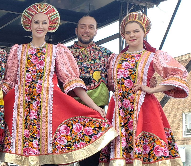 Ensemble Barynya, Steinway Street Fair International Cultural Festival, Astoria, Queens, Serhiy Tsyganok, Dinara Subaeva, Alisa Egorova