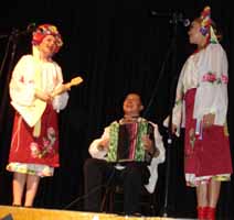 Cossack music and dance Trio