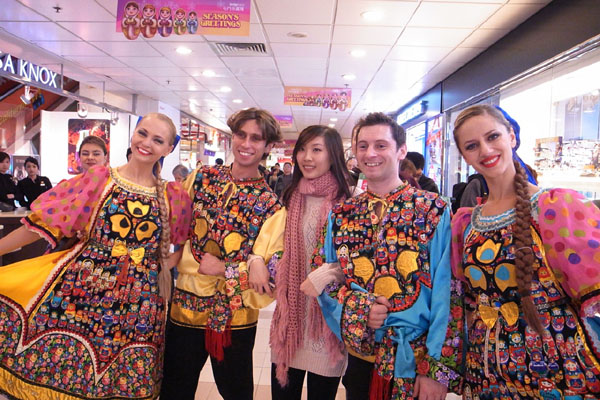 Russian dance & music ensemble Barynya in Hong Kong