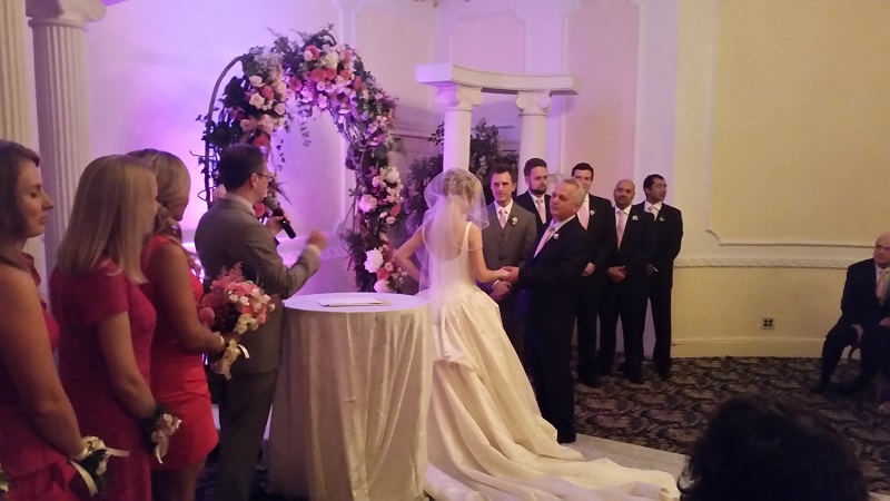 Grand Prospect Hall, Brooklyn, NY, Russian-American wedding, Master of Ceremony, MC, Tamada, New York