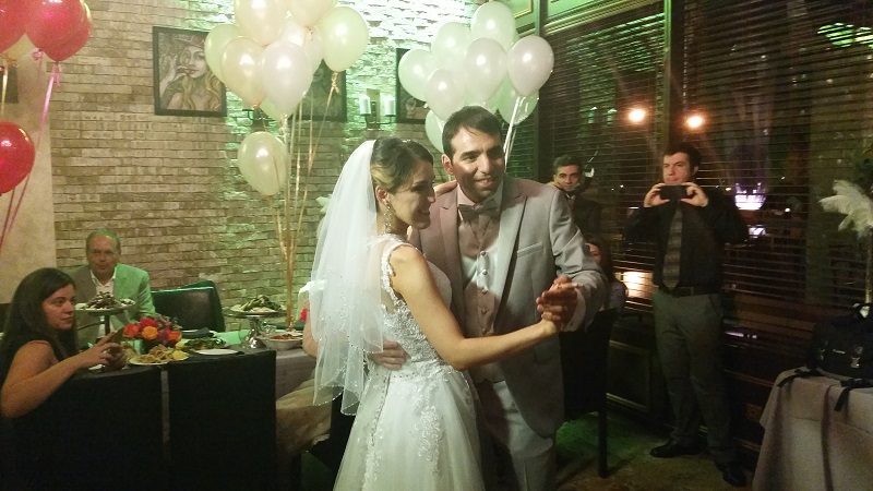 XO CREPERIE, Brooklyn, NY, Russian-American wedding, Master of Ceremony, MC, Tamada, New York