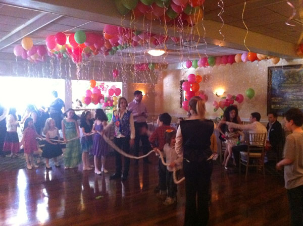 DJ Alisa, Kids' party, Long Island, New York, April 21, 2012, The Swan Club