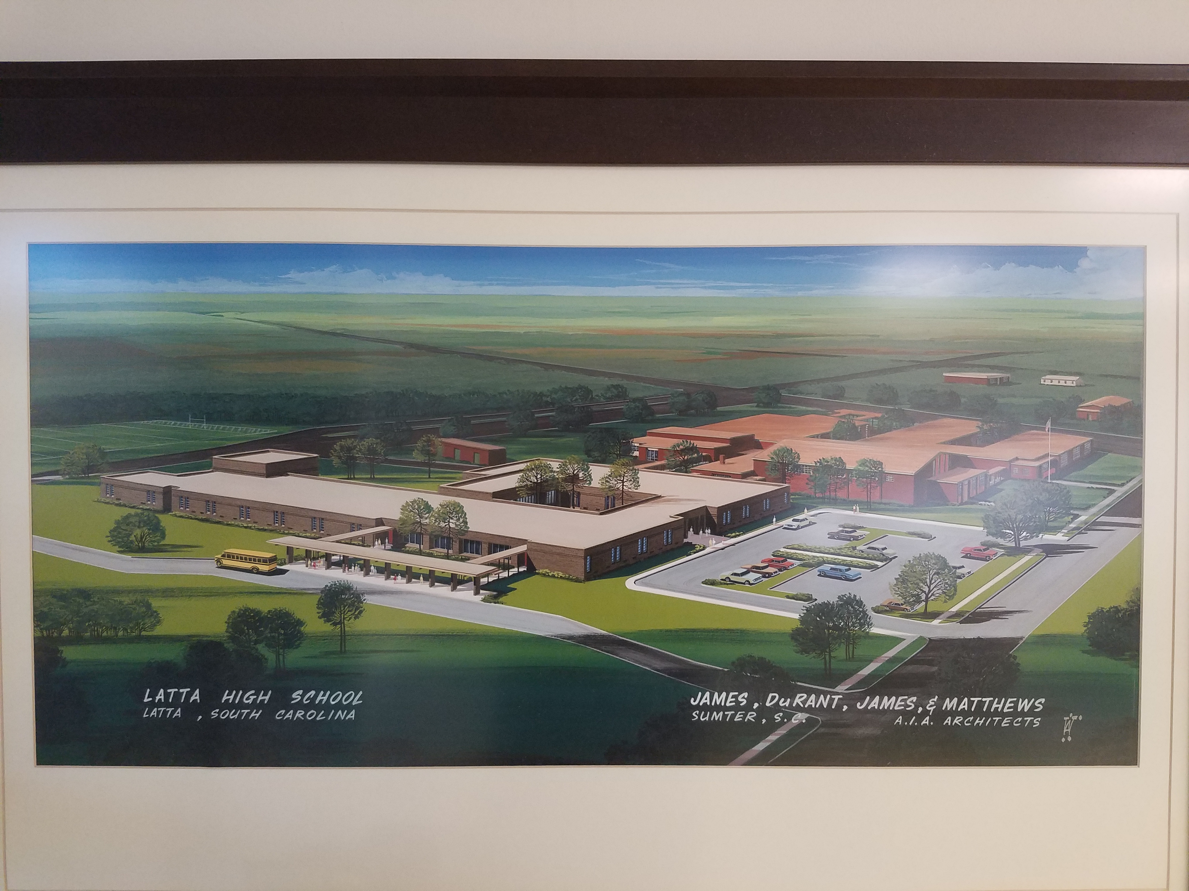 Latta, South Carolina. Ellis Performing Arts Center. Latta High School