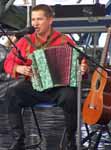 Russian folk music trio "Brooklyn Balalaikas" at Penn's Landing, Philadelphia, PA