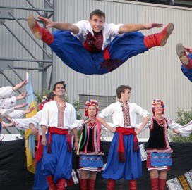 Ukrainian dancer Nick Kobryn
