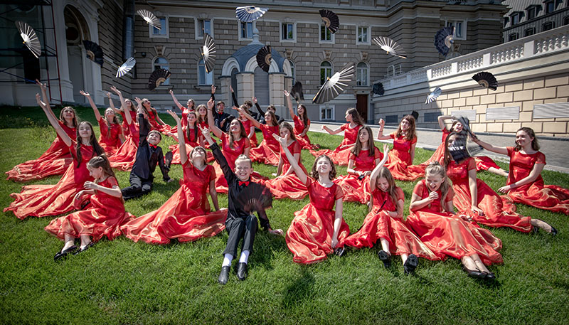 Ukrainian National Children Chorus "Pearls of Odessa" from Odessa, Ukraine, Artistic Director, Conductor Larisa Garbuz