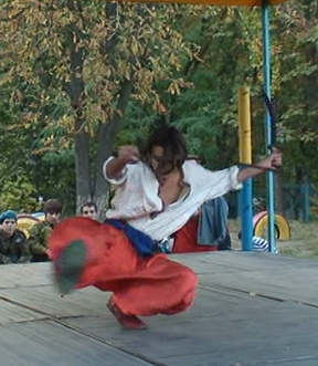 Ukrainian Cossack Martial Arts Dance Troupe Zvychay