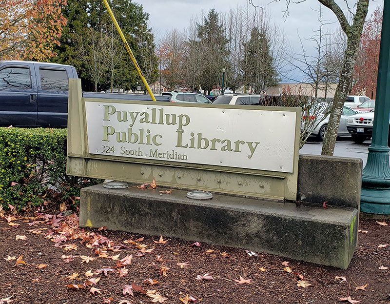 Puyallup Public Library, Puyallup, Pierce County, Washington State, 324 S Meridian, Puyallup, WA  98371